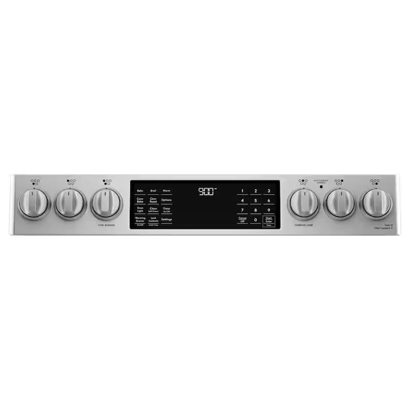 30 in. 5.7 cu. ft. Slide-In Induction Range with Convection H326