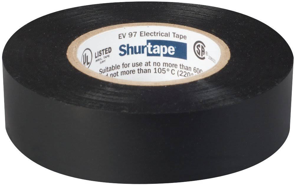 Black Electrical Tape 3/4in x 66ft I99055