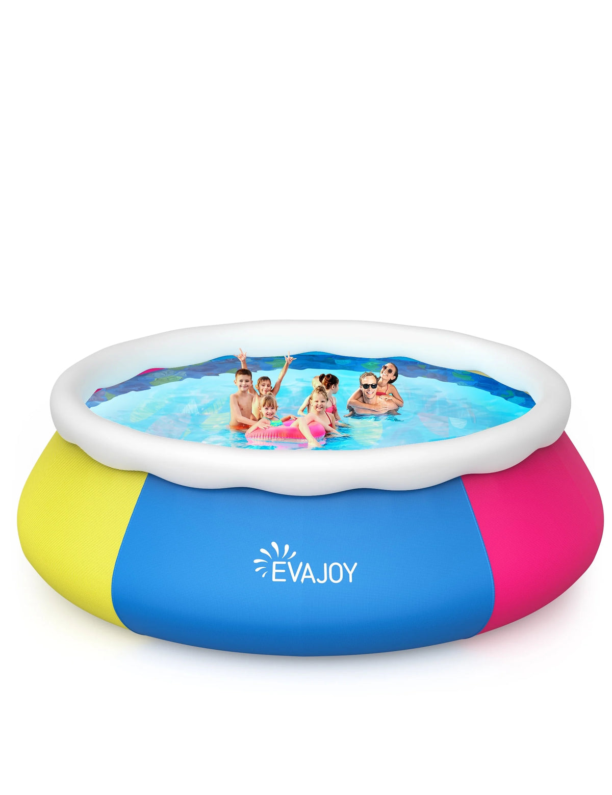 10ft × 30in Easy Set Inflatable Swimming Pool with Pool Cover V17580