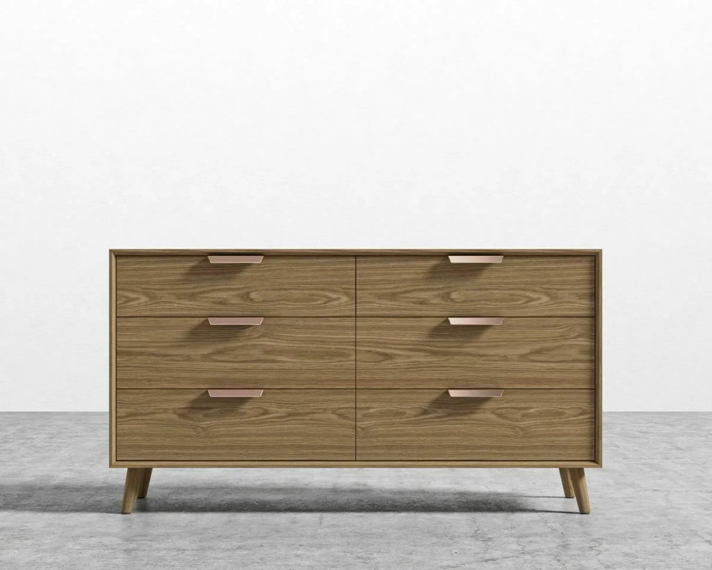 Walnut Veneer Wide Dresser B592341