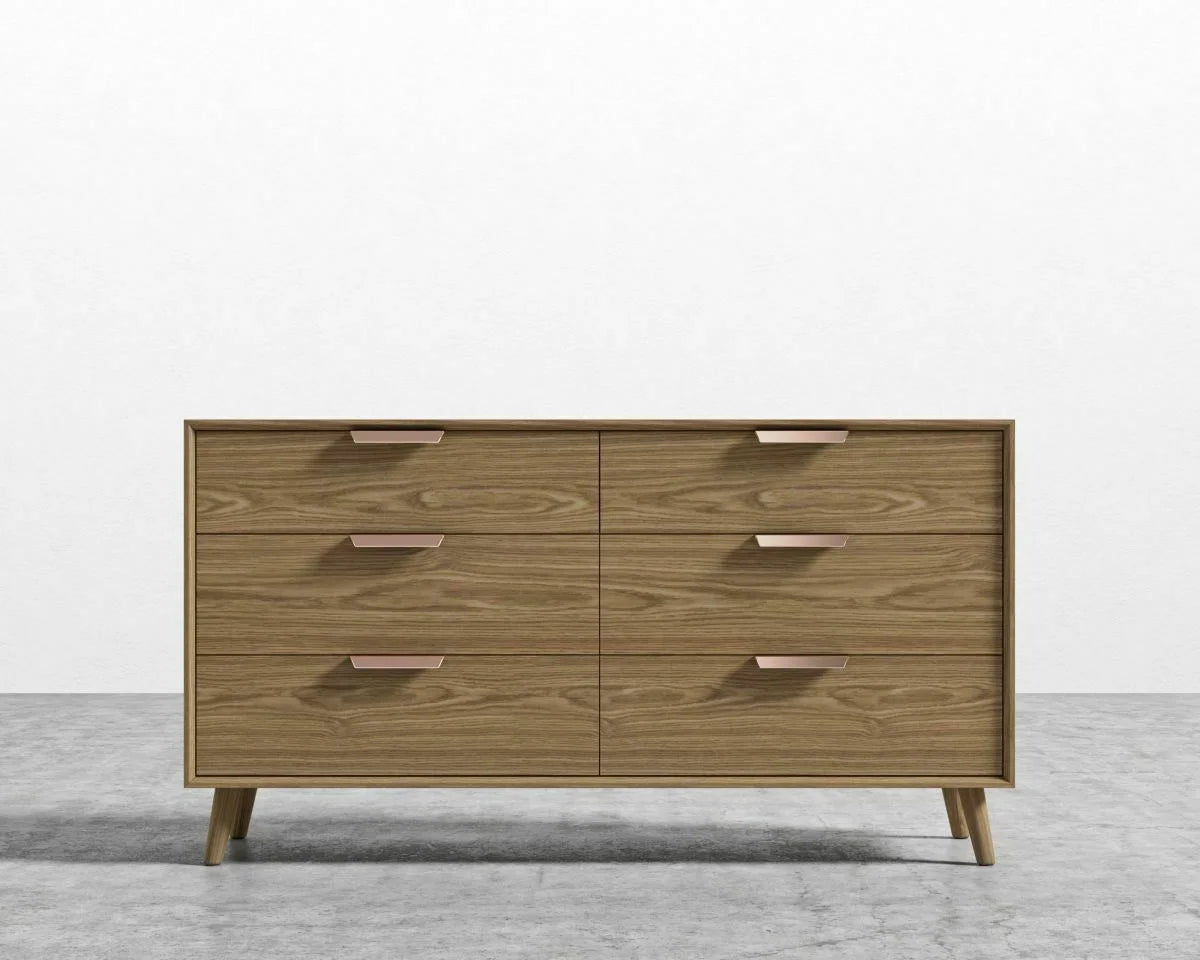 Walnut Veneer Wide Dresser B592341