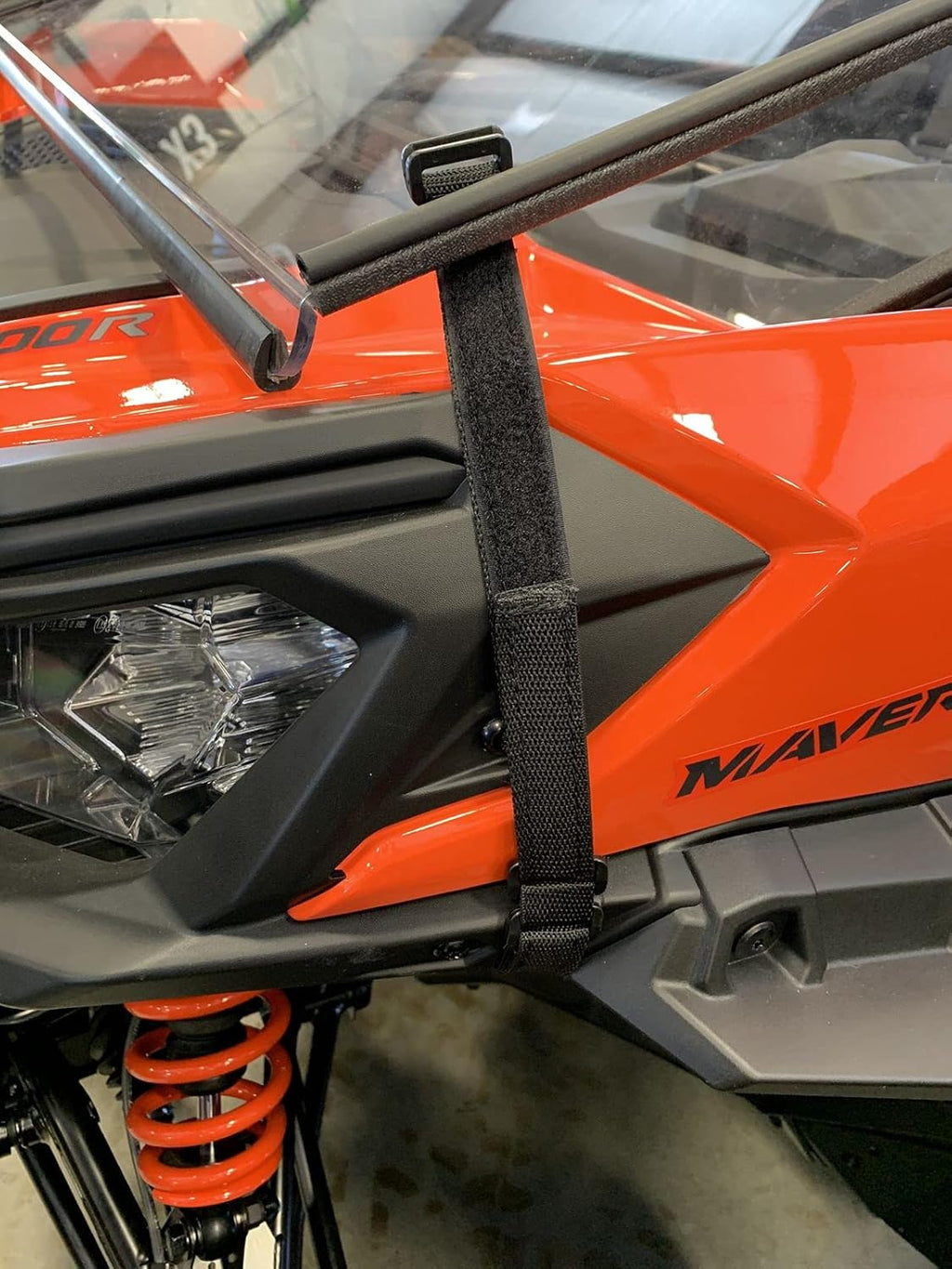 Full Folding Scratch Resistant Polycarbonate Windshield G202991