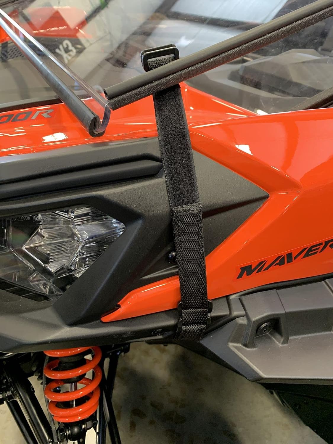 Full Folding Scratch Resistant Polycarbonate Windshield G202991