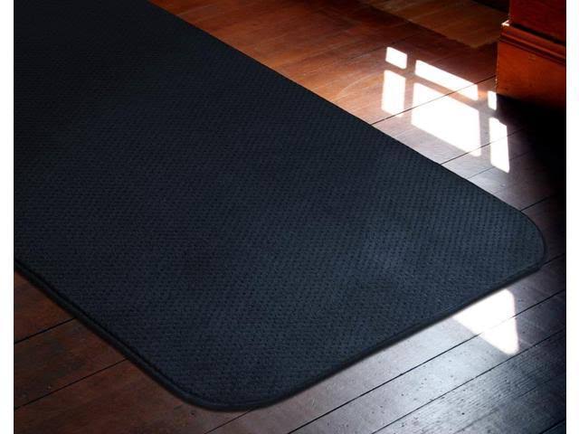 Navy Blue Skid-Resistant Carpet Runner 6 ft. x 27 in. M261