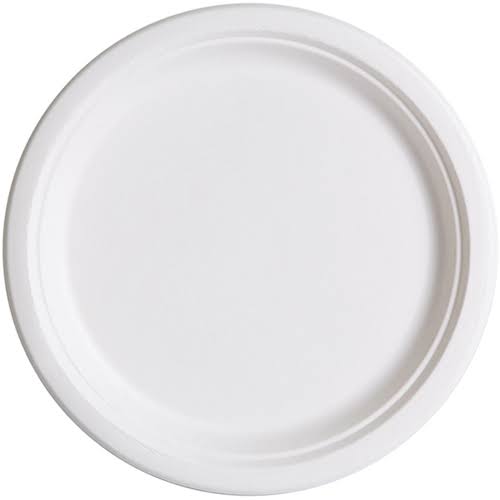 Compostable Sugarcane Plates - 10 X82555