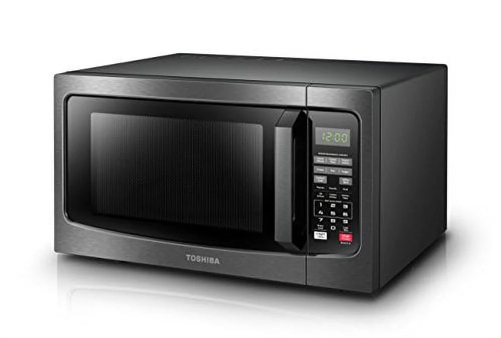 1.2 Cu.ft 1100W Black Stainless Steel Microwave Oven U685063