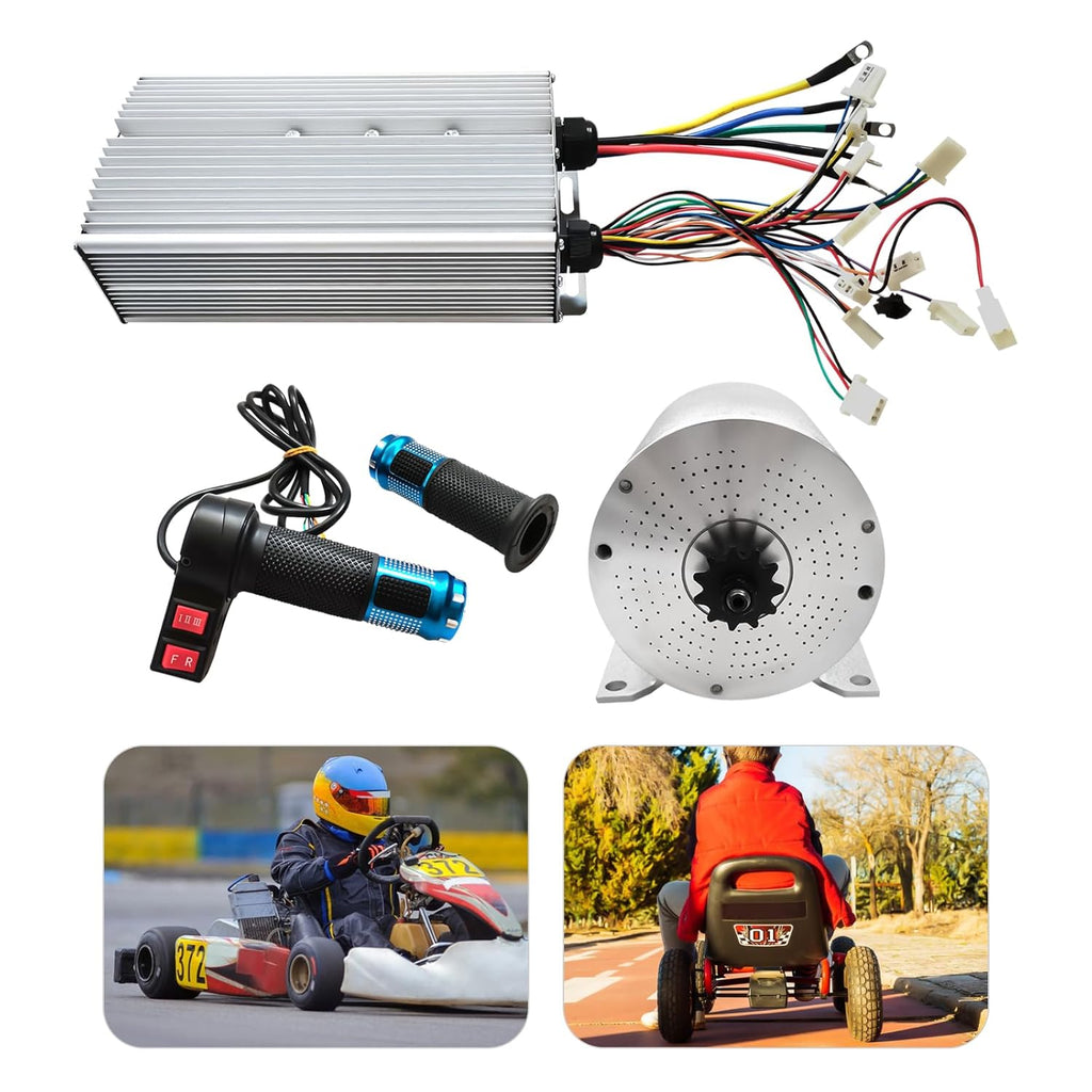 Brushless Motor Kit 3000W 72V BLDC Motor Kit with Brushless Controller F6783