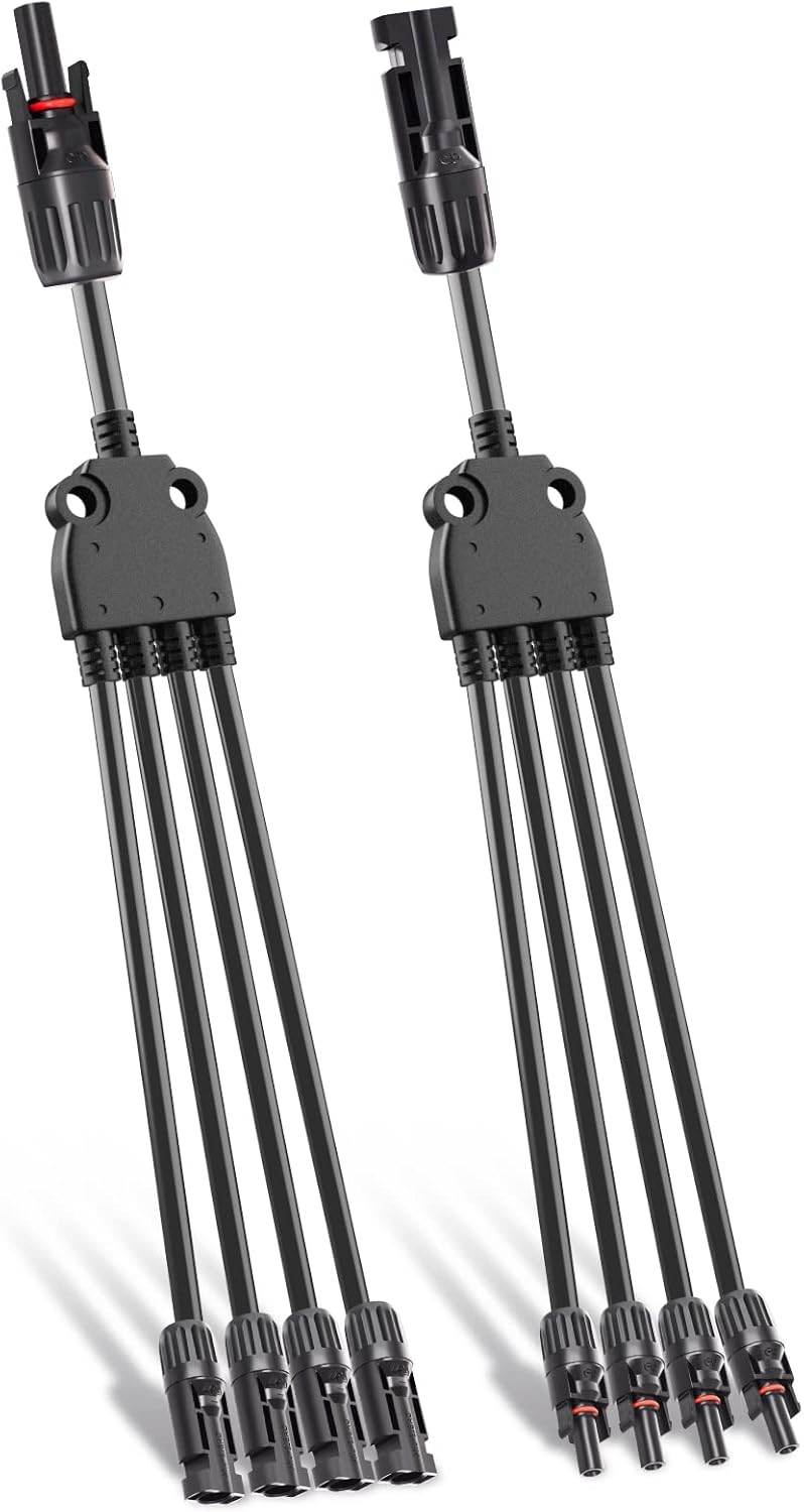 1 Pair Solar Panel Parallel Adapter D946