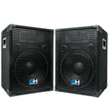 Pair of Passive 12 inch 2-Way Loudspeaker Cabinets K17578