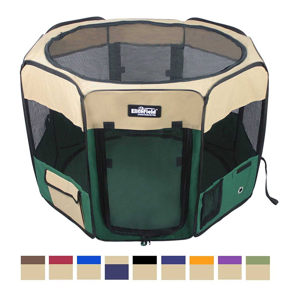 2-Door Soft Pet Playpen V480977