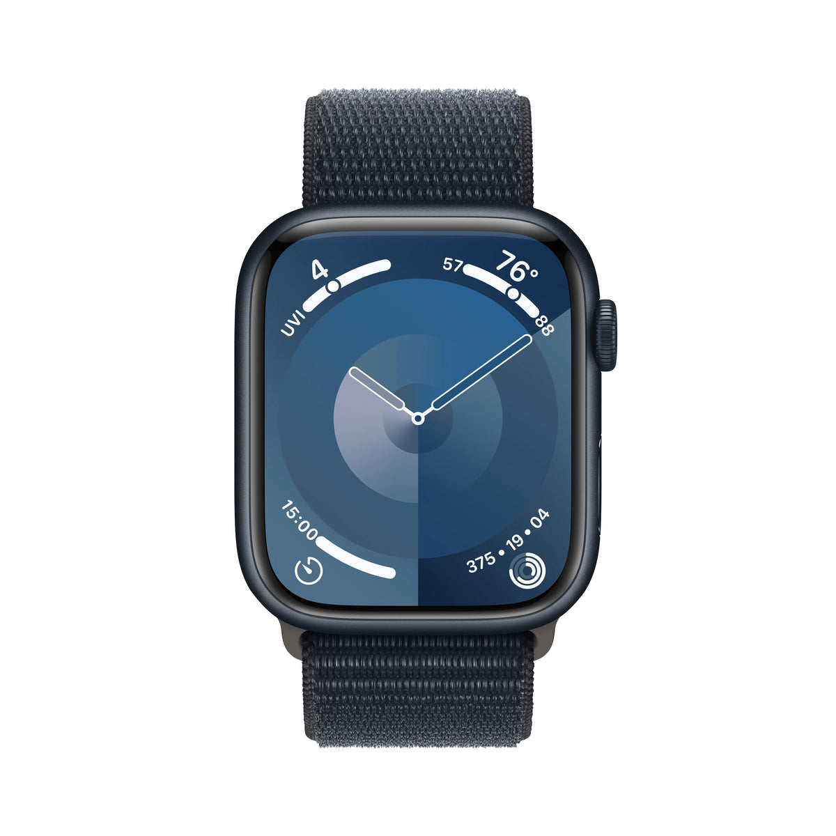 Midnight Aluminum Case 45mm Apple Watch with Sport Loop E78385