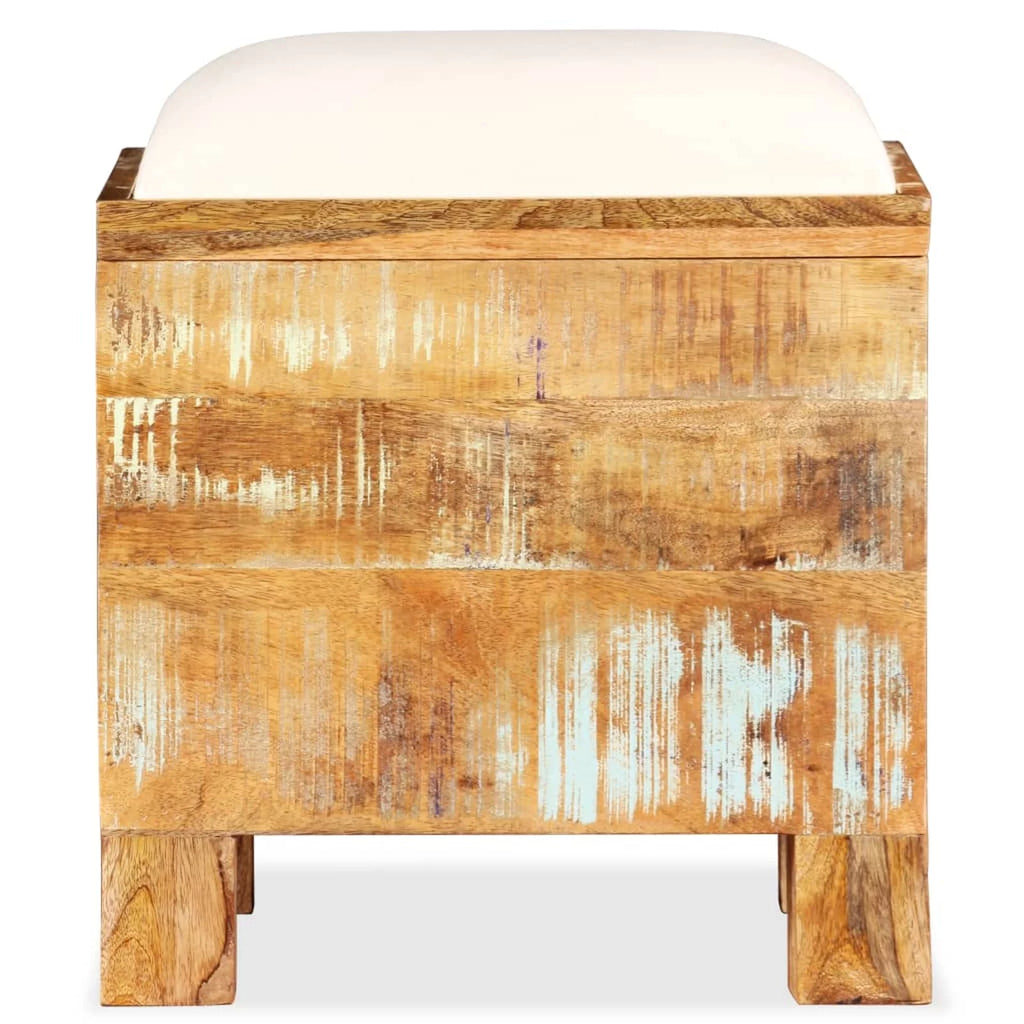 Storage Bench Solid Reclaimed Wood P601664