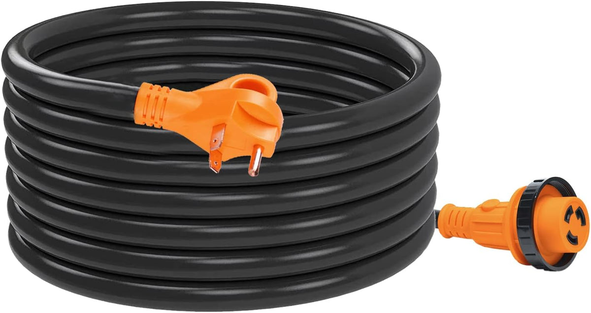50 Amp 36 Feet Heavy-Duty RV Extension Cord with Finger Handle G875