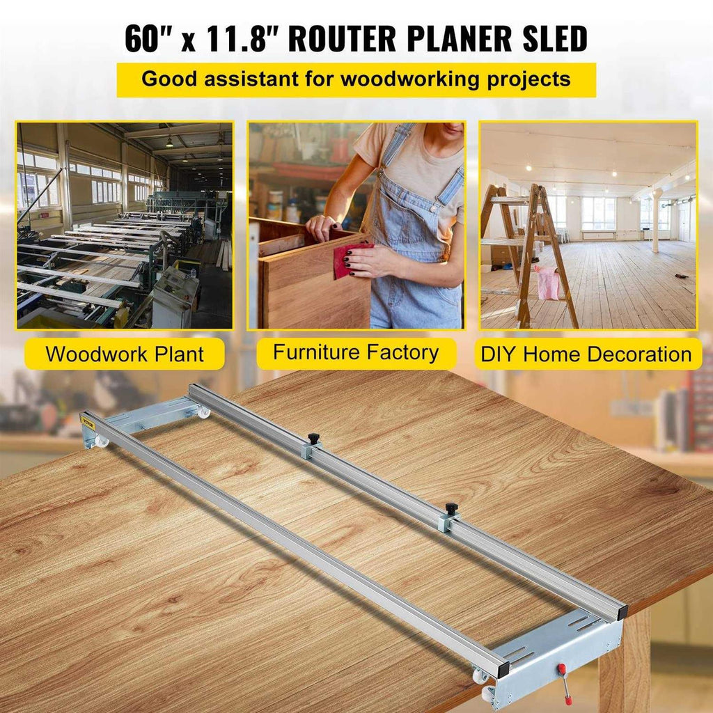 60 inches Slab Guide Jig for Woodworking L742264