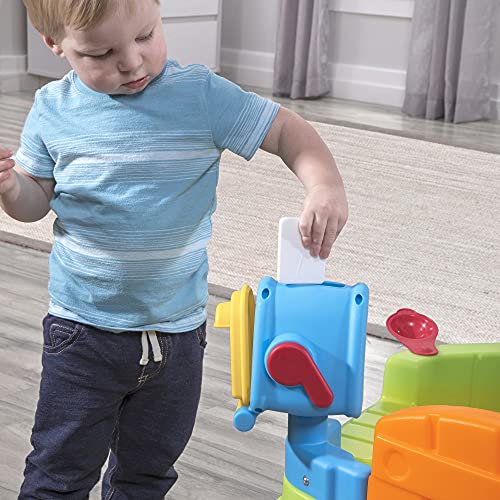 Toddler Corner House Playhouse Playset with Kitchenette, 15 Piece Toy Accessories, Durable Plastic X77232