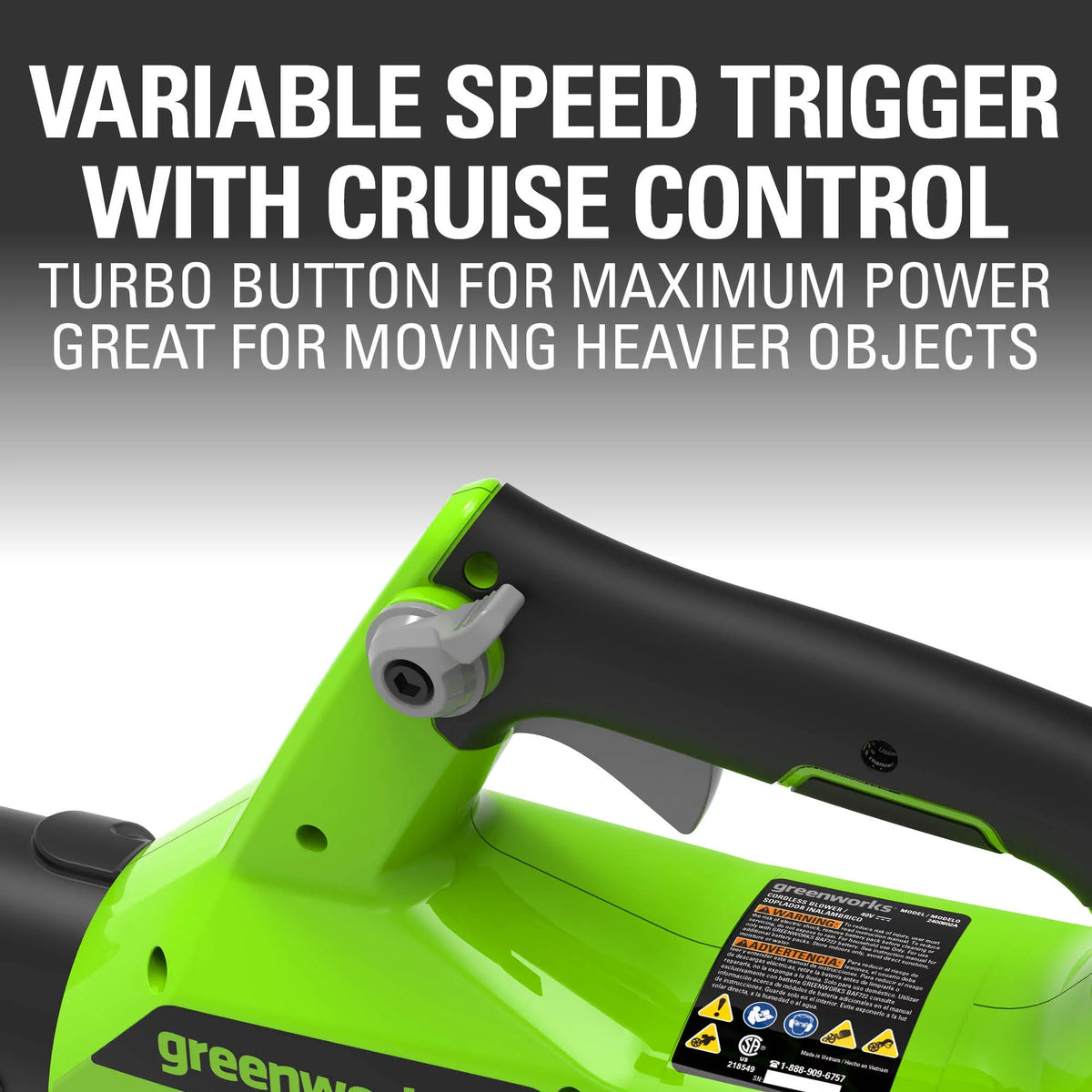 40V String Trimmer Leaf Blower Combo with 2.0 Ah Battery L963