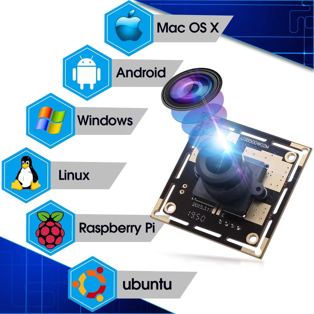 5 Megapixel USB Camera Module with CMOS OV5640 Sensor S96036