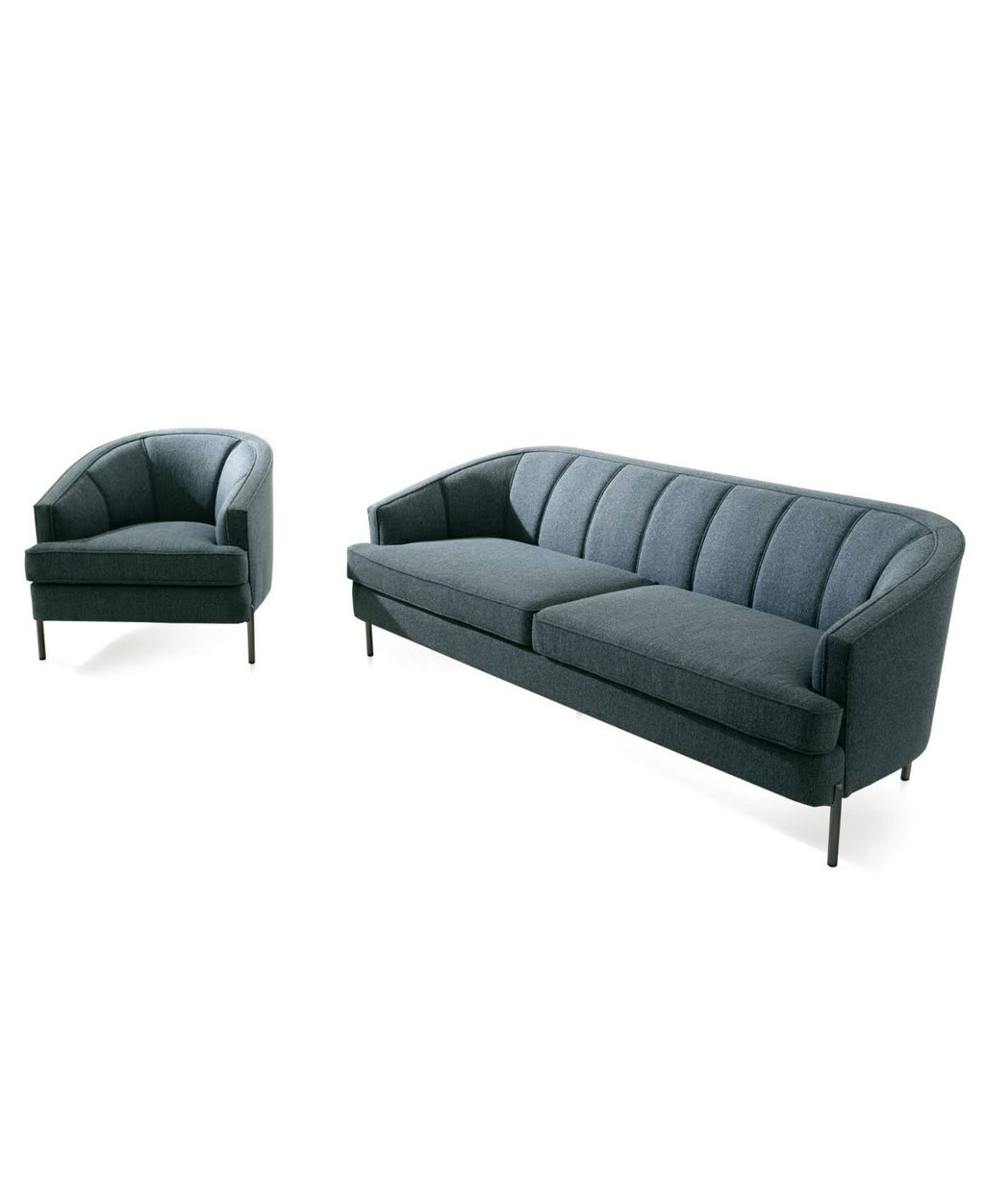 Blue Club Chair N1955