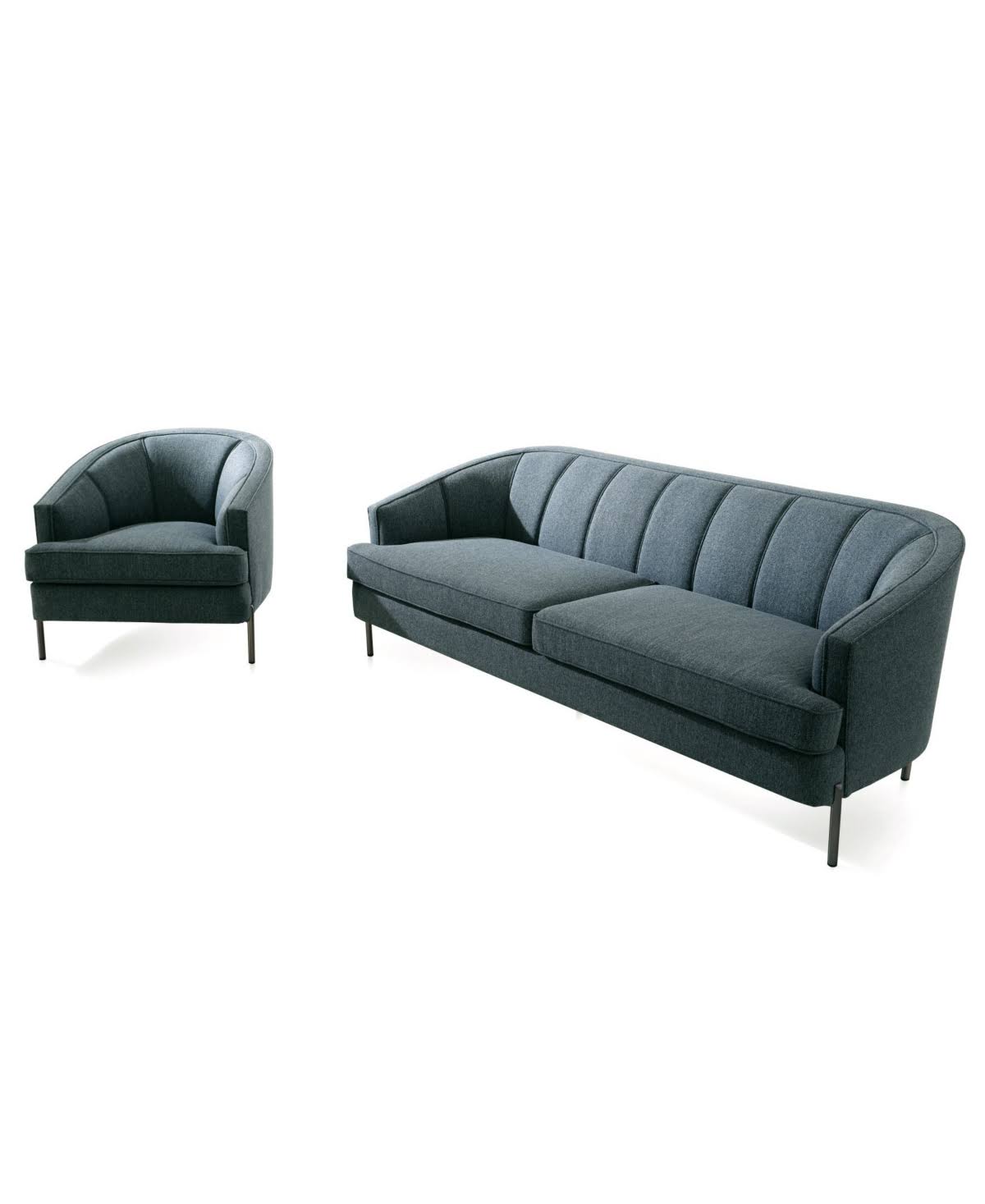 Blue Club Chair N1955