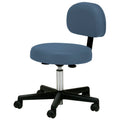 Pneumatic Massage Rolling Stool with Backrest Z81322