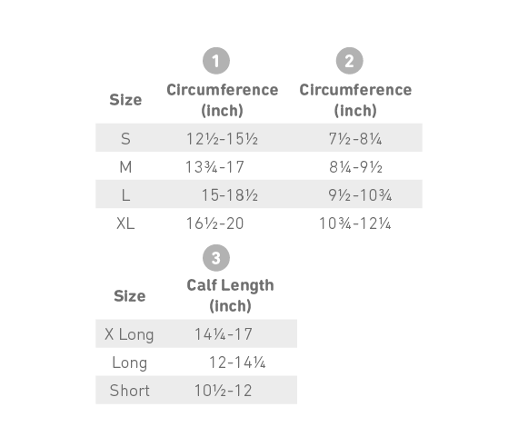 Compression Sleeves Lower Leg L2742