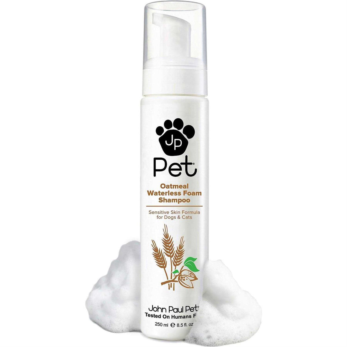 Oatmeal Waterless Foam Shampoo for Dogs & Cats Z698