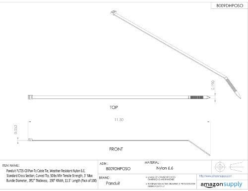 Black Nylon Cable Tie K630651