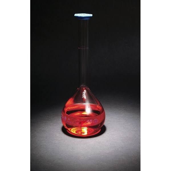 1000ml Class B Volumetric Flask with Snap Cap E976689