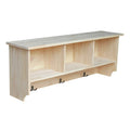 Wall Shelf Unit with Storage O416732