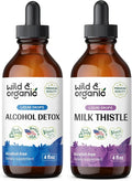 Alcohol Detox Tincture 4 fl oz & Milk Thistle Tincture 4 fl oz L322255