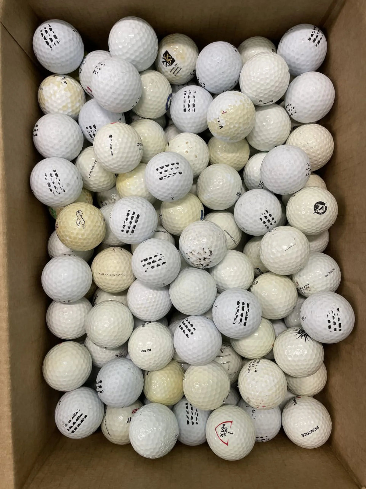 72 Ball Mesh Bag Recycled Golf Balls D74610