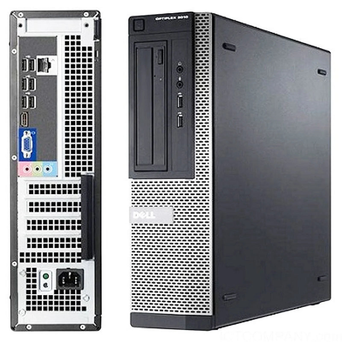 Used Dell Optiplex 3010 3.3GHz i3 2GB 250GB DVD Win 10 Pro 64 Desktop Computer Y63516