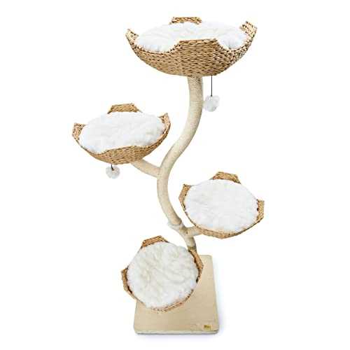 White Cat Tree N4097