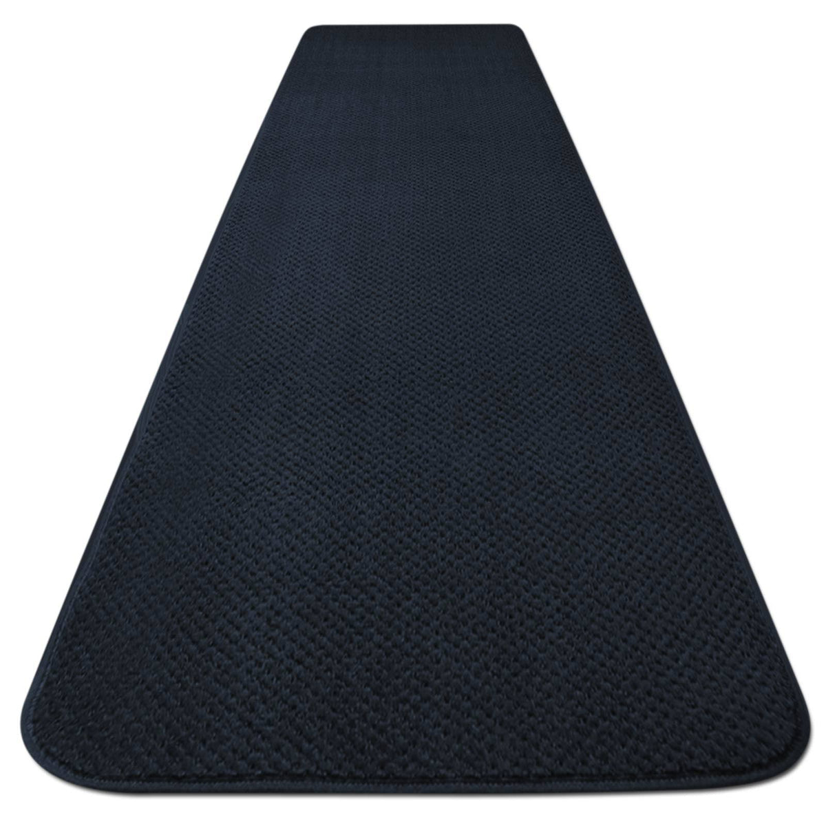 Navy Blue Skid-Resistant Carpet Runner 6 ft. x 27 in. M261