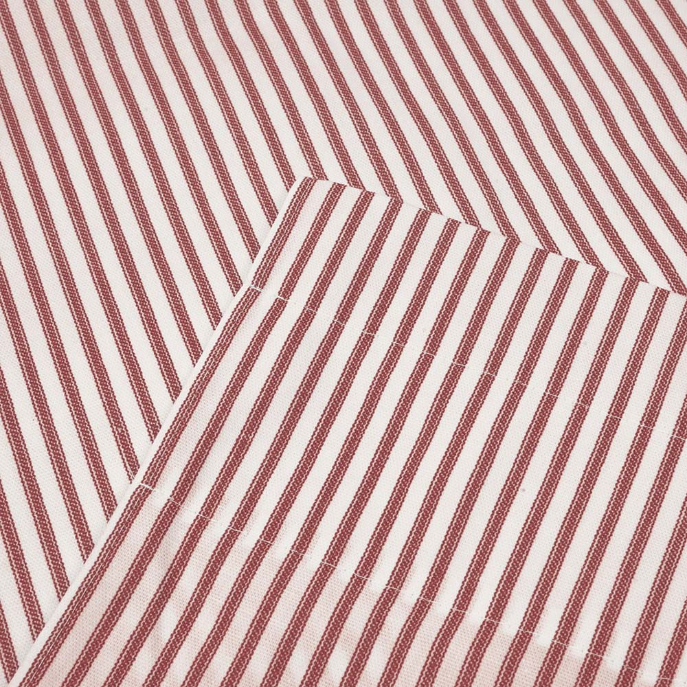 Brick Ticking Stripe Curtain 56" x 36" H730557