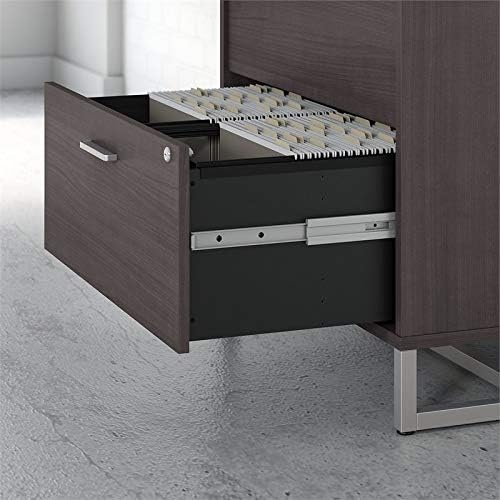 2 Drawer Lateral File Cabinet in Storm Gray Q501456
