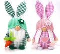2 Pack Handmade Plush Gnome Decor U9129