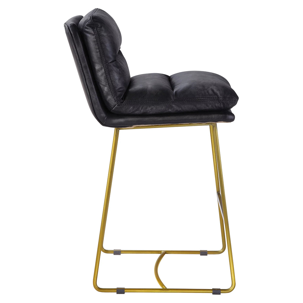 Vintage Black Counter Height Chair D716075