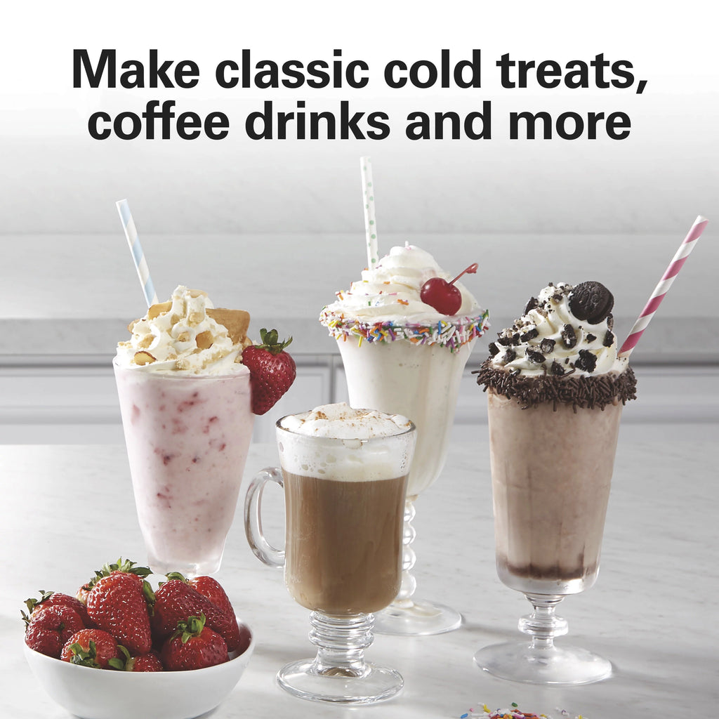 Chrome Drink Mixer and Milk Shake Maker, 2 Speeds, 28 oz Cup M798