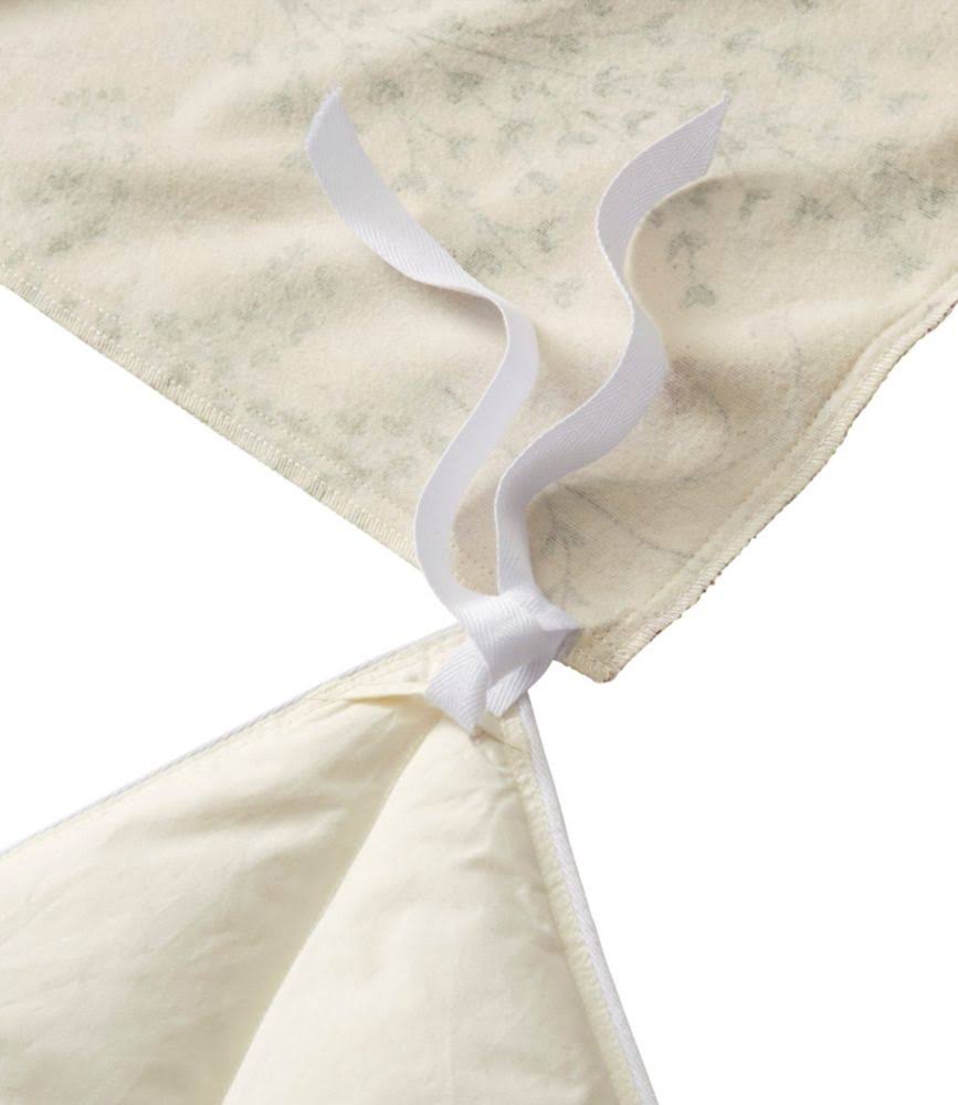 King Size Botanical Floral Flannel Comforter Cover H5760