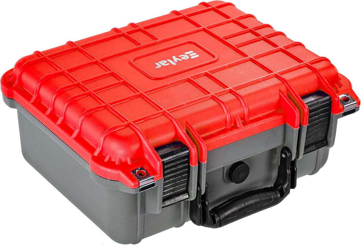13.37 Inch Waterproof Shockproof Camera Case Dry Box with Foam G5498