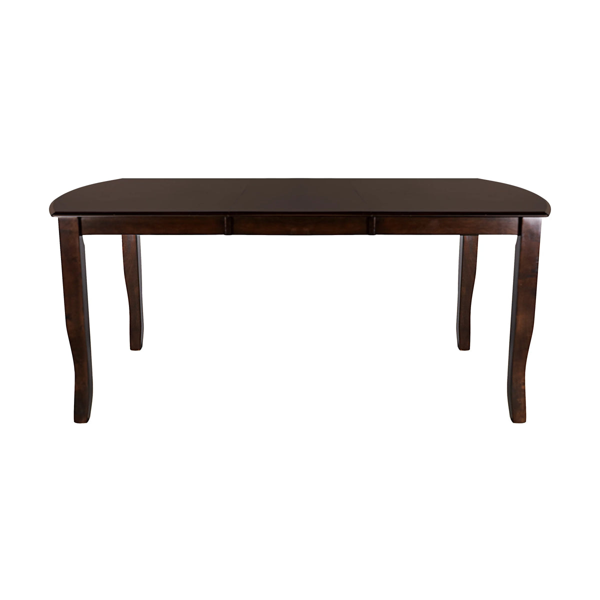 Dark Cherry Mango Veneer Wood Dining Table C822286