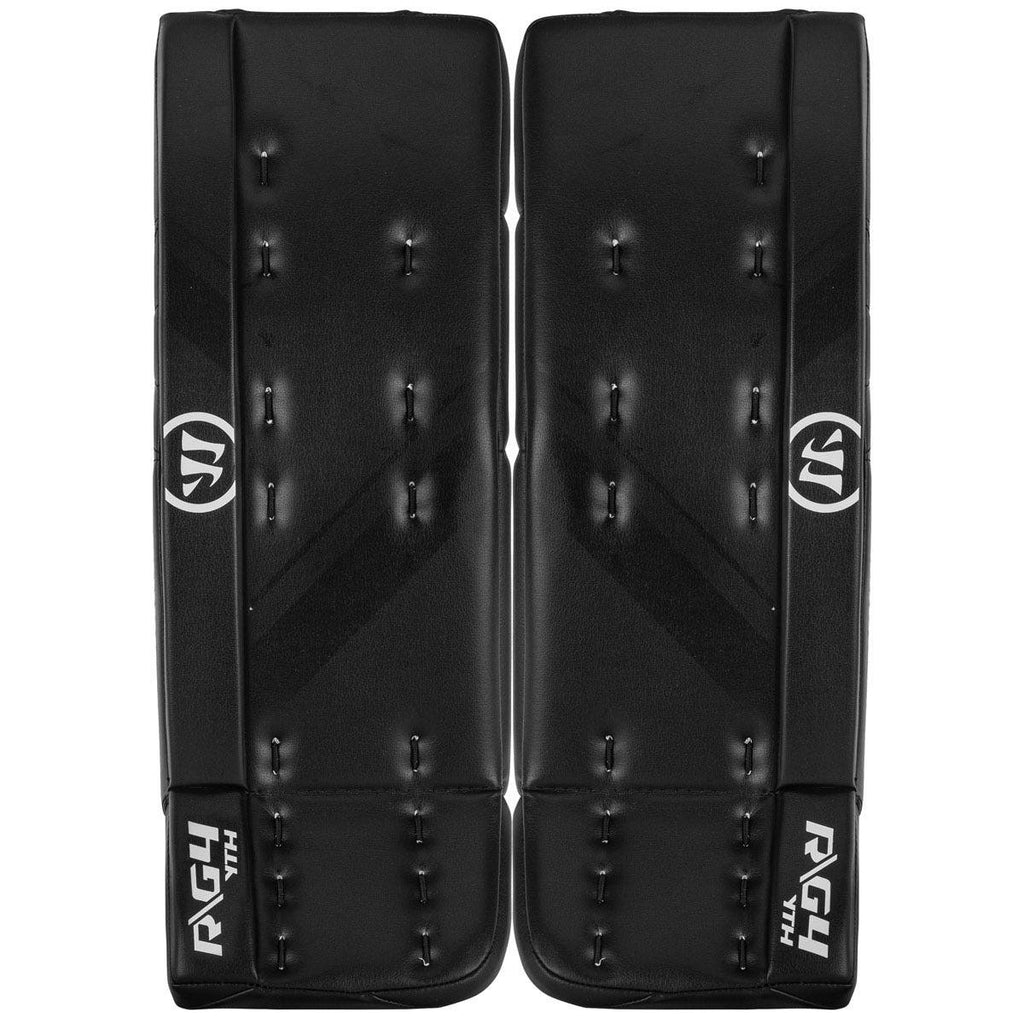Black Goalie Leg Pads Size 19+.5in E247