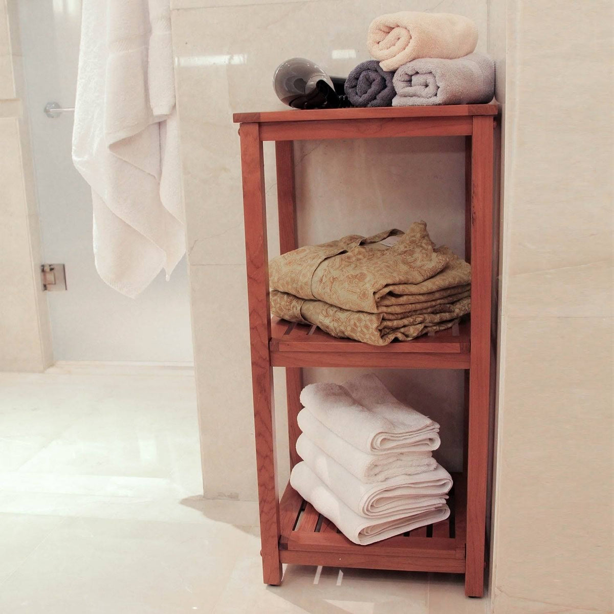 Teak 3-Tiered Tower V75104