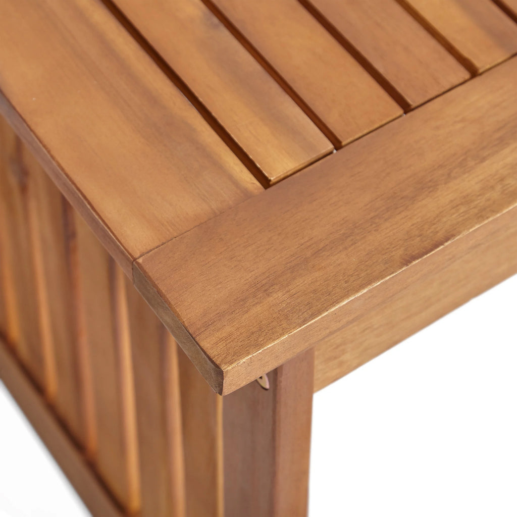 Brown Acacia Wood Outdoor Coffee Table D986013