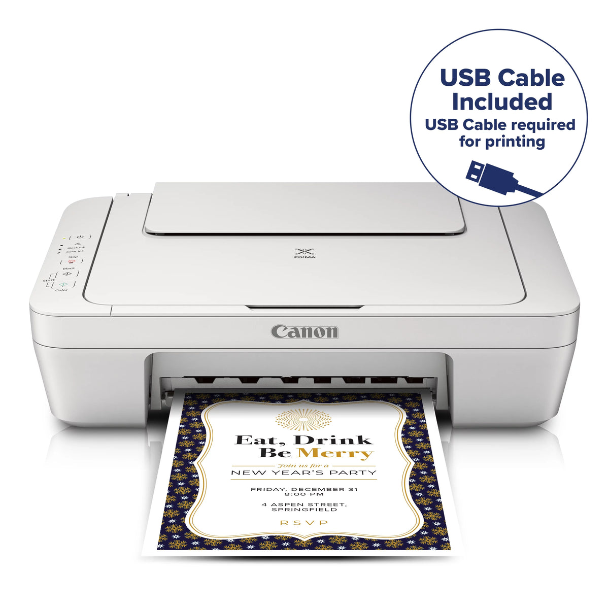 Wired All-in-One Color Inkjet Printer O79547