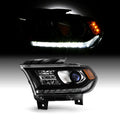 Black Bezel Projector Headlight with LED DRL E861681