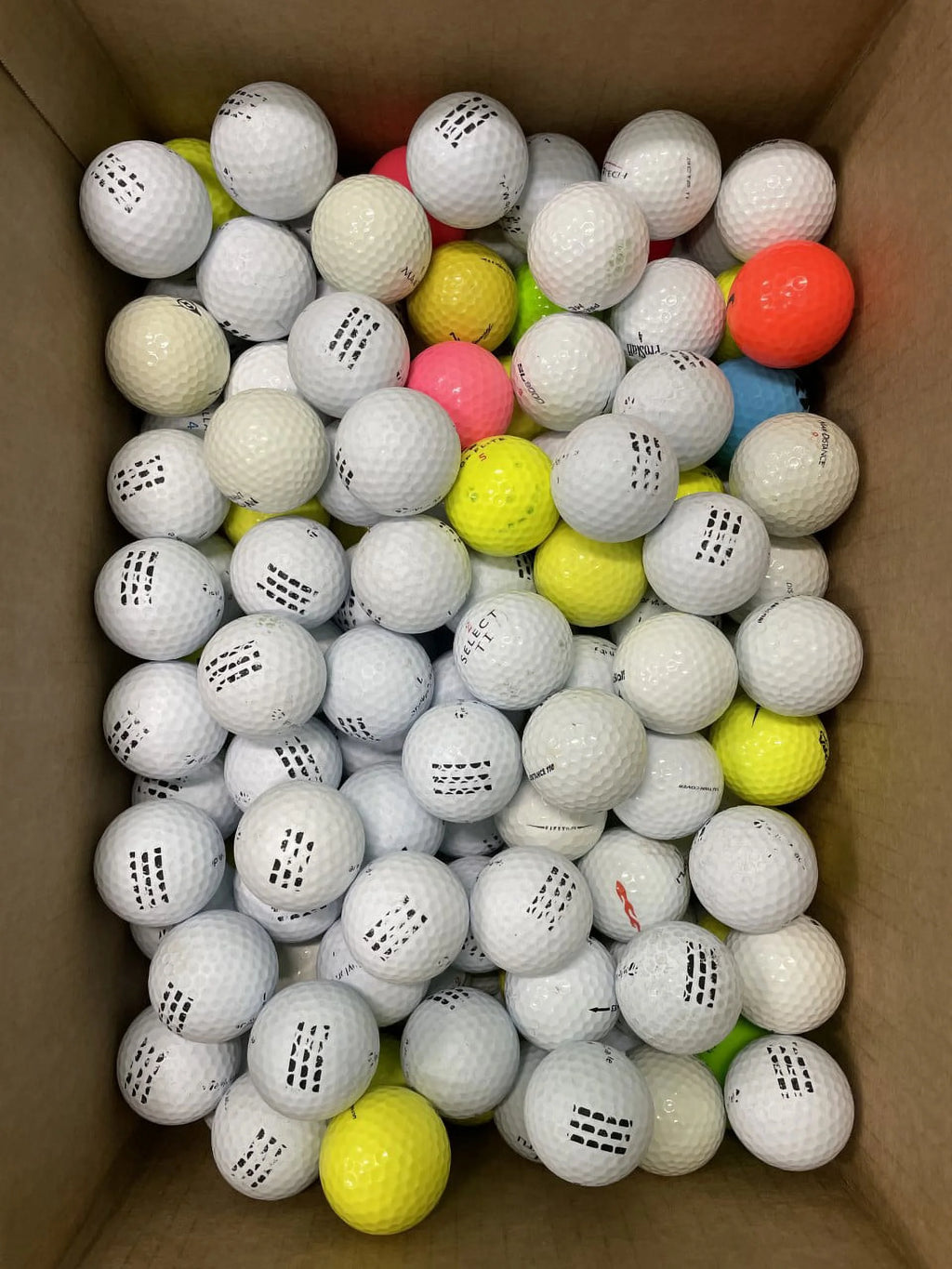 72 Ball Mesh Bag Recycled Golf Balls D74610