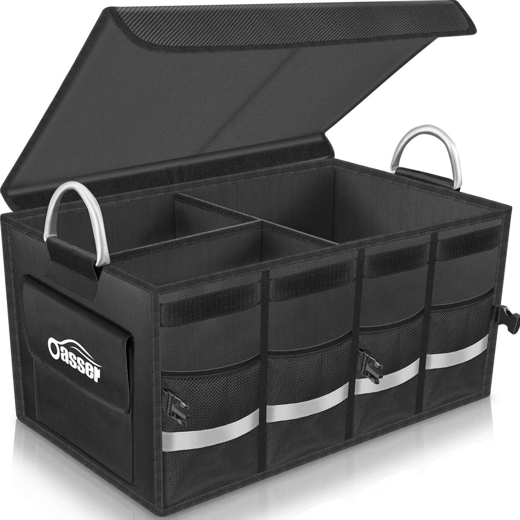 Waterproof Collapsible Trunk Organizer with Aluminium Alloy Handle, Pack of 2 M70925