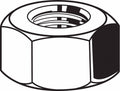3/8x22-16 Grade 5 Zinc Plated Carbon Steel Hex C427